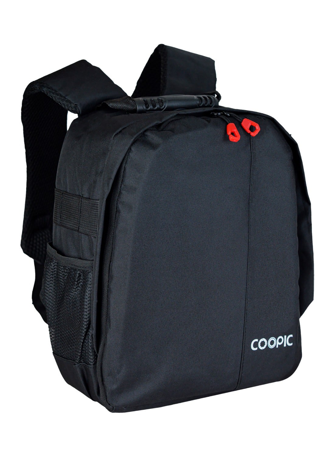 COOPIC BP-01 Professional Camera Backpack Size 12cm x 27cm x 32cm for DSLR/SLR/Mirrorless Cameras, with Accessories Compartment and Tripod Holder Camera Case Compatible with Canon Nikon Sony Digital Lens etc,