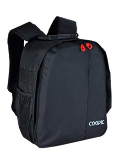 كوبيك حقيبة ظهر كاميرا احترافية COOPIC BP-01 مقاس 12 سم × 27 سم × 32 سم لكاميرات DSLR/SLR/بدون مرايا، مع حجرة ملحقات وحامل ثلاثي القوائم وحقيبة كاميرا متوافقة مع عدسات كانون ونيكون وسوني الرقمية وما إلى ذلك  - Image 1