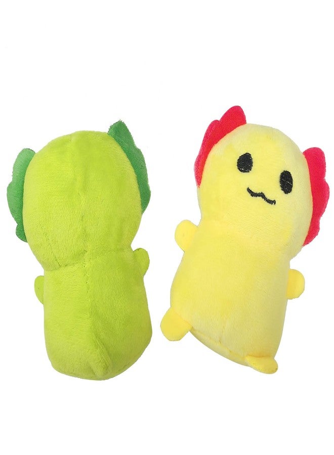 Holydeck 4 Pcs Jumbo Axolotl Plush Toys with Easter Goodie Bags Plushies Playset Basket Fillers Toys for Kids Girls Boys Easter Basket Stuffers Party Favors Gifts - Image 4