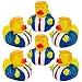 4E's Novelty 4Es Novelty 6 President Rubber Ducks Bulk Pack of 6 Small 23 Inch Rubber Duckies Great for Jeep Ducking Christmas White Elephant Exchange Gag Gift for Adults - Image 3