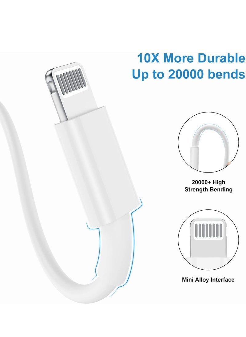 Generic - Apple Certified 1 Meter Fast Charging Cable for iPhone, Lightning Cable with USB Type C Port Supports Fast Charging Cord for Apple iPhone 14 Pro 14/13 Pro/12 Pro Max/12 Mini/11 Pro/XS/XR/iPad, from 3 - Image 1