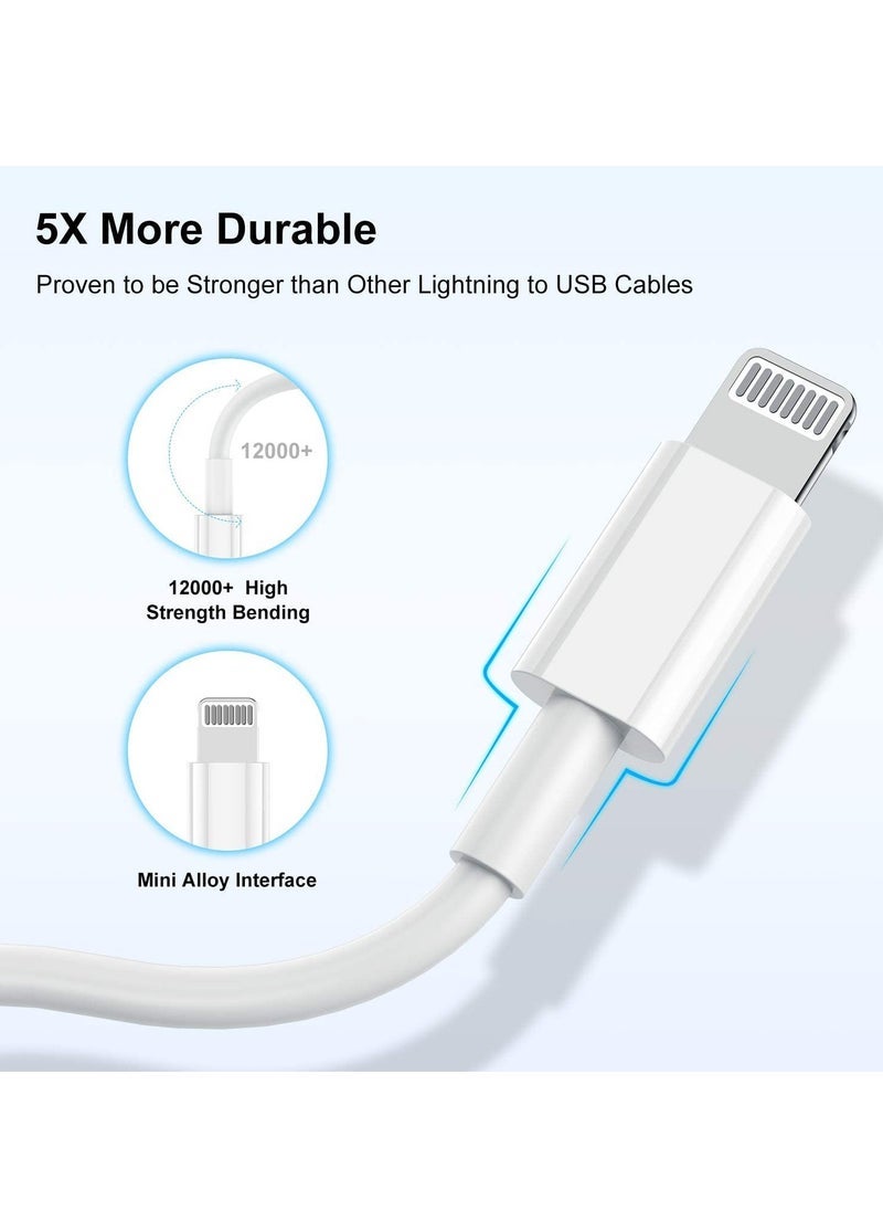 Generic - Apple Certified 1 Meter Fast Charging Cable for iPhone, Lightning Cable with USB Type C Port Supports Fast Charging Cord for Apple iPhone 14 Pro 14/13 Pro/12 Pro Max/12 Mini/11 Pro/XS/XR/iPad, from 3 - Image 1