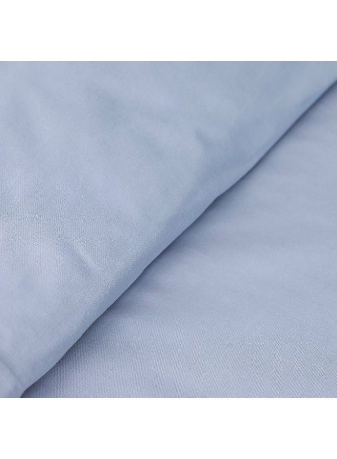 Danube Home Bliss 2 Pc Cotton Twin Duvet Cover Set - Grey - 135x200 cm, 50x75 cm | 100% Cotton -144 Thread Count Quilt Cover, Comfortable Bedding Cover For Bedroom - Image 2