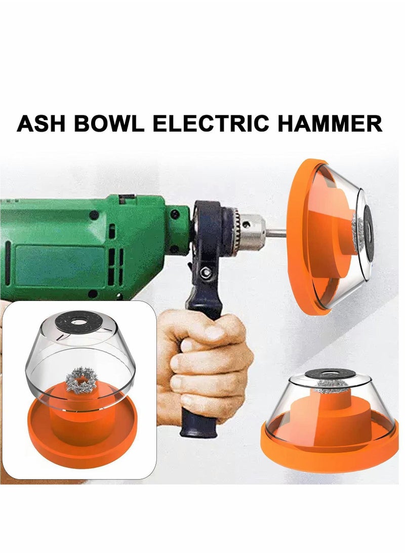 Y&D Electric Drill Dust Cover with Ash Bowl, Collector, Household Punching Protector Tool  - Image 2