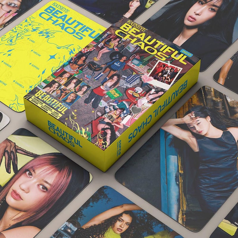 sunlelekz KATS Beautiful Lomo Cards 55PCS Kpop Photocards for Eye Fans - Image 2