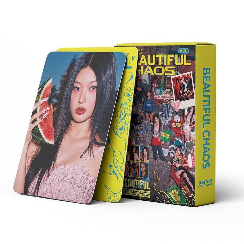 sunlelekz KATS Beautiful Lomo Cards 55PCS Kpop Photocards for Eye Fans - Image 1