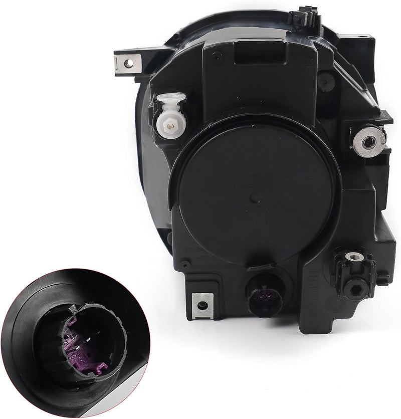 Huray Headlight Assembly for Jeep Renegade 2015-2018 Halogen Type Passenger Side Replacement - Image 2