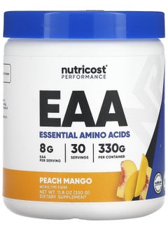 Performance, EAA Powder, Peach Mango, 11.8 oz (330 g)