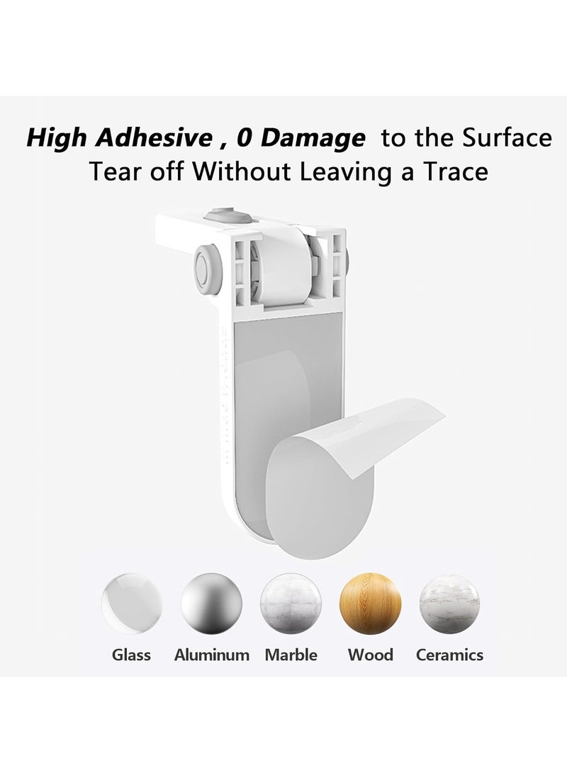 رات سو 2 قطعة من أقفال سلامة الأطفال قفل الباب بدون حفر قفل باب غرفة النوم قفل مقبض الباب اللاصق قفل للأطفال والحيوانات الأليفة أقفال الأبواب للأطفال أقفال الأبواب للأطفال قفل الأبواب للأطفال الأطفال والحيوانات الأليفة - Image 5