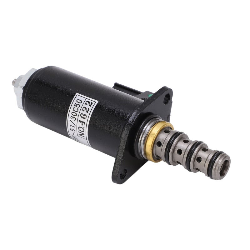 Proportional Solenoid Valve Alloy Steel Precise Size KDRDE5K-31 30C50-107 - Durable Hard Housing Easy Replacement for KOBELCO SK120 SK100 SK220 SK200-2 SK200-6e SK230-6e Excavator - Image 3