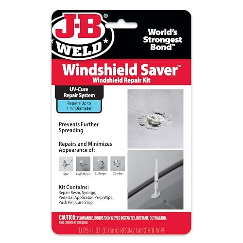 JB Weld 2100 Windshield Saver Repair Kit 0025 fl oz