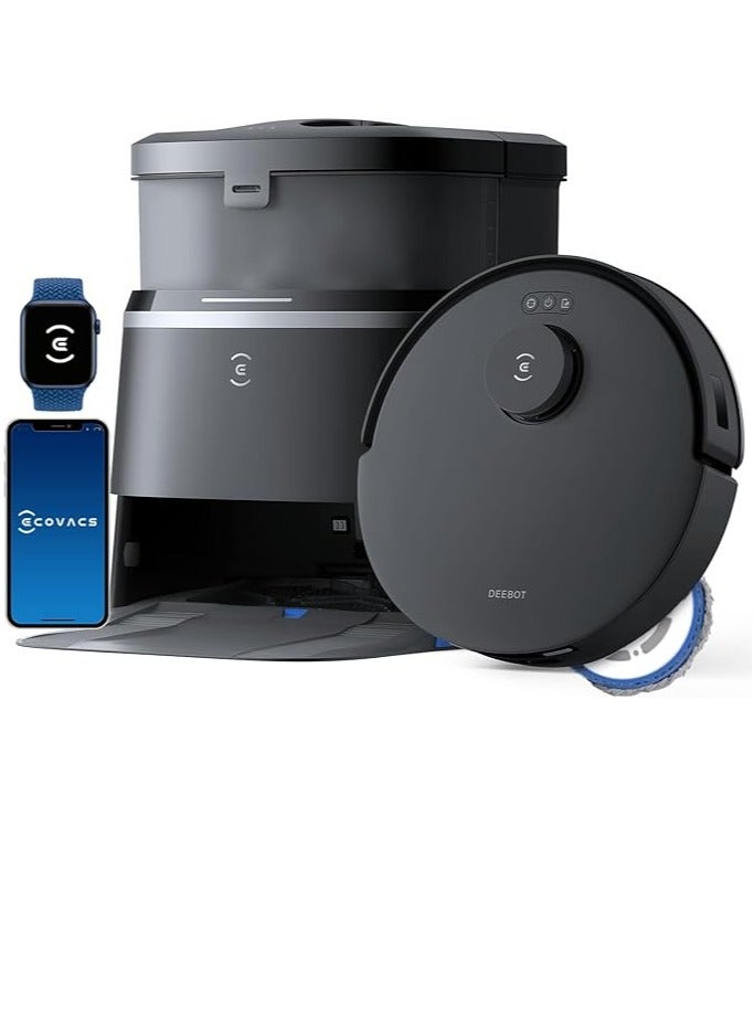 إيكوفاكس المكنسة الكهربائية Deebot T30 Omni Robot مع وظيفة المسح، وتقنية TruEdge Mopping، وZeroTangl قم بزيارة المتجر - Image 4