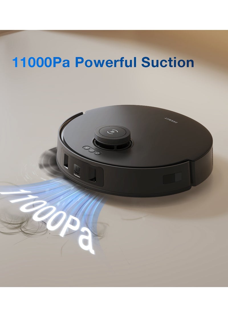 إيكوفاكس المكنسة الكهربائية Deebot T30 Omni Robot مع وظيفة المسح، وتقنية TruEdge Mopping، وZeroTangl قم بزيارة المتجر - Image 3