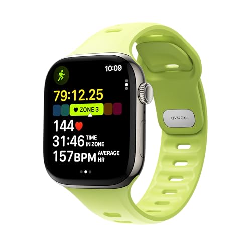 NOMAD Apple Watch Tempo Band Lumen 46mm Compatible with New Ultra 3 2 and 1 Series 111 and SE iWatch Sport Band Designed to give your Apple Watch a modern and athletic look - Image 1