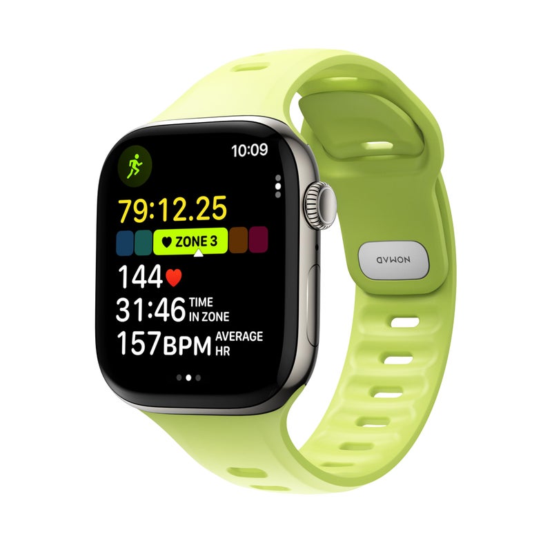NOMAD Apple Watch Tempo Band Lumen 46mm Compatible with New Ultra 3 2 and 1 Series 111 and SE iWatch Sport Band Designed to give your Apple Watch a modern and athletic look - Image 2