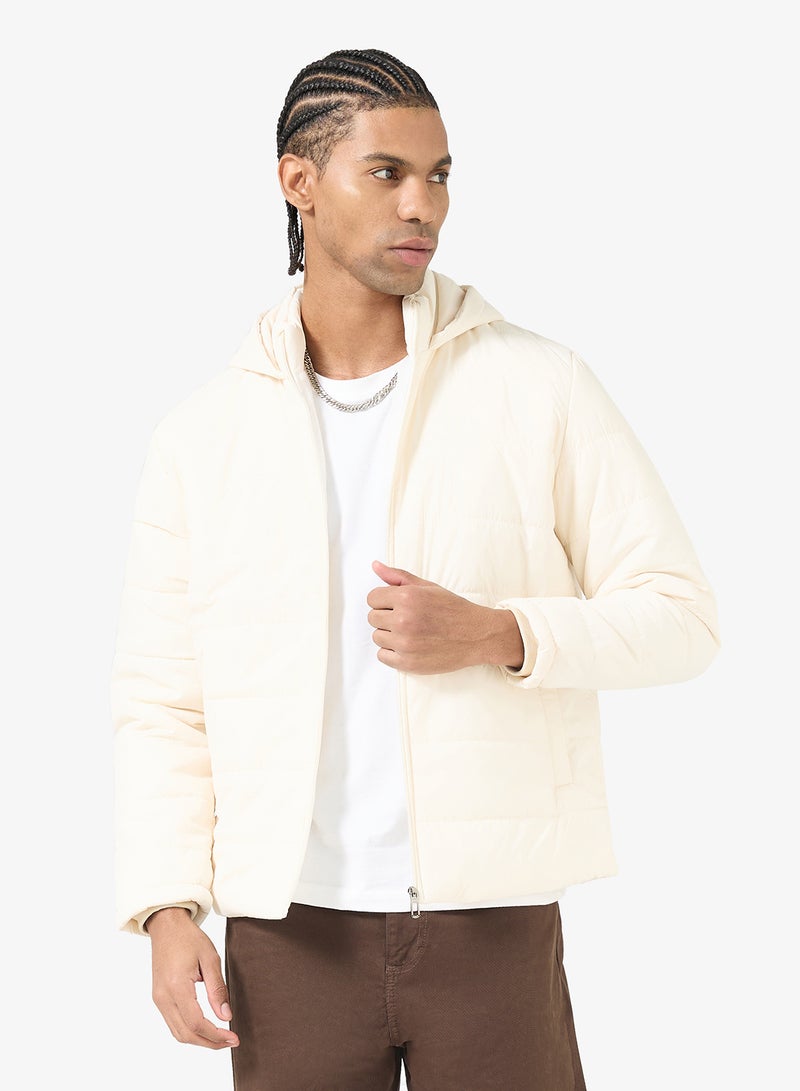 سفنتي فايف جاكيت مبطن بغطاء رأس - Image 1