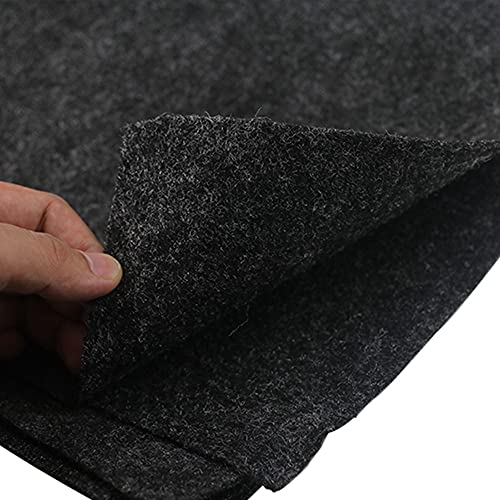 Flushbay Speaker Box Covering Carpet Black 39.37" × 39.37" Speaker Cabinet Subwoofer Sub Box Liner Carpeting Stain-Resistant Multipurpose Felt Liner Carpet for Car Truck Auto RV Boat Marine (Black) - Image 2