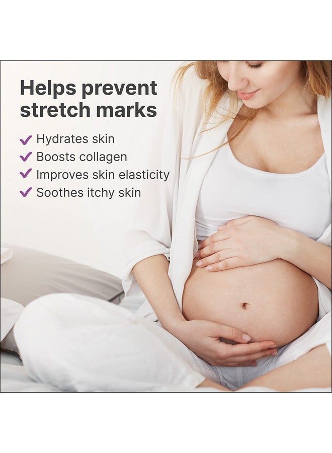 TriLASTIN Maternity Stretch Mark Prevention Cream (4Oz) - Hypoallergenic & Paraben-Free for Pregnancy & Postpartum - Maternity Belly Cream (2 Pack) - Image 3