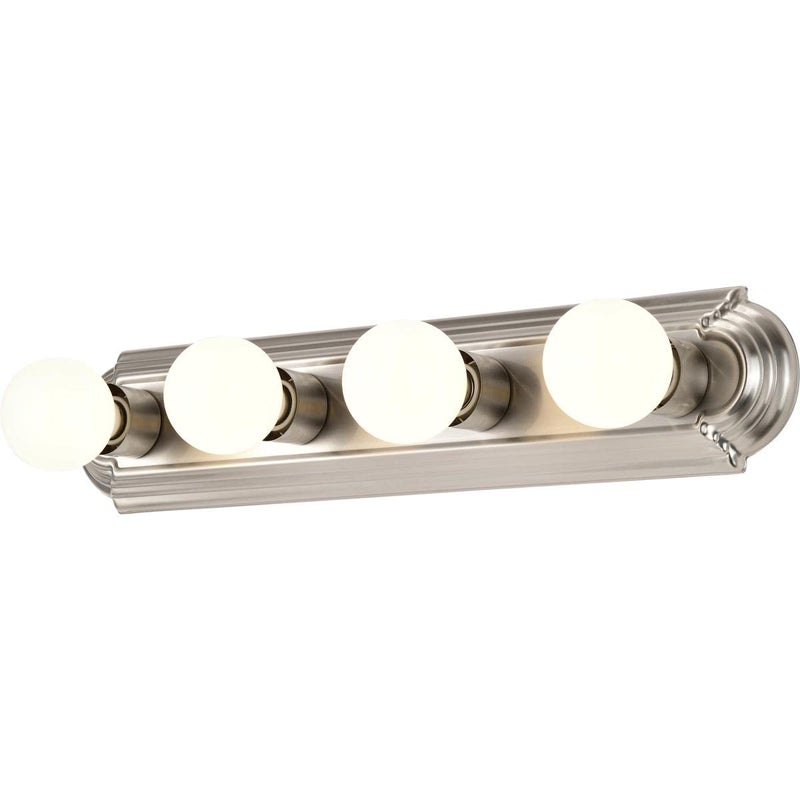 NUVO 60/301 Four Light Vanity, 4Lt Strip, Pwt, Nckl, B/S, Slvr - Image 5