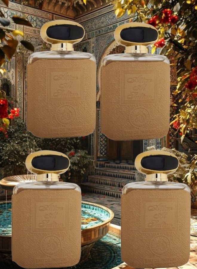 الفخر 4 قطع عطر عطار السلطان 100مل - Image 1