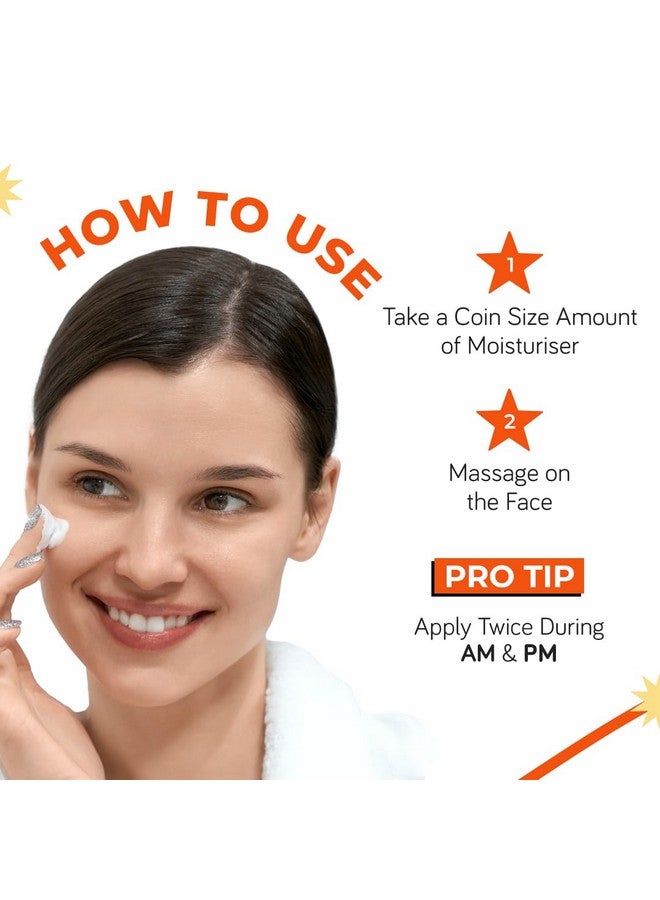  مودي كريم مصل فيتامين C للوجه مرطب للبشرة المتوهجة مع النياسيناميد والألفا أربوتين يبهت التصبغ والبقع الداكنة ويقلل من بهتان البشرة، خالٍ من الزيوت وخفيف الوزن لجميع أنواع البشرة، 50 مل - Image 5