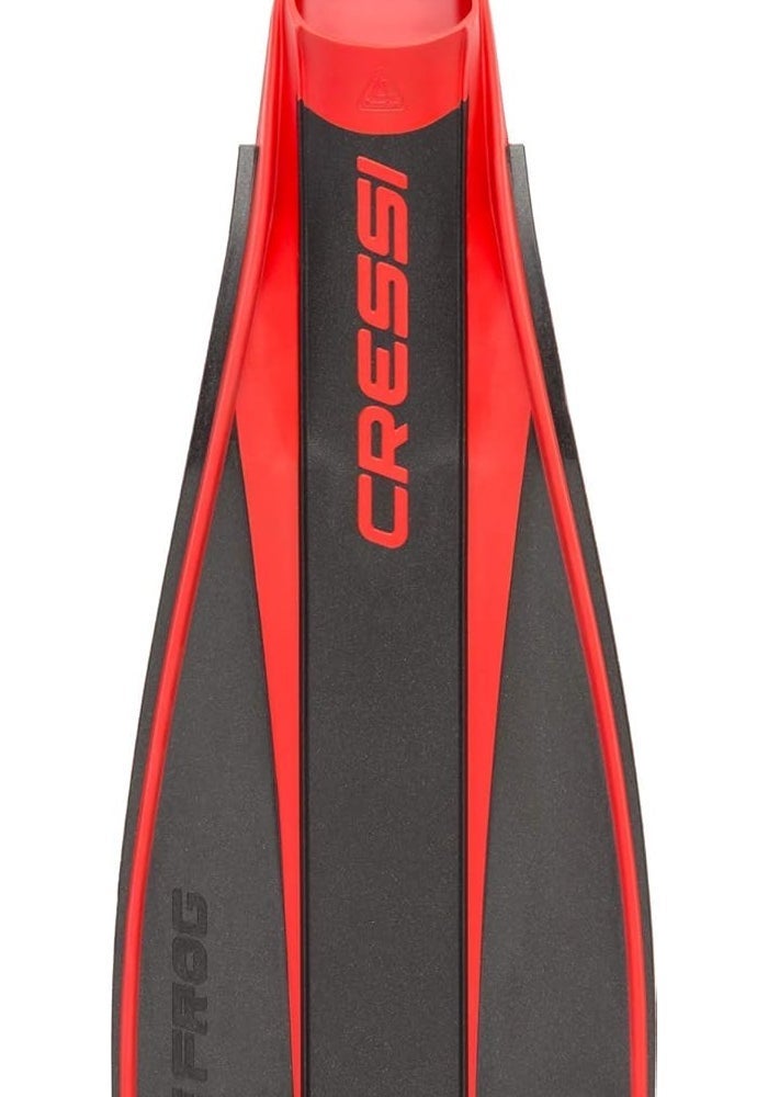 Cressi Free Frog Fins Black/Red - Image 1