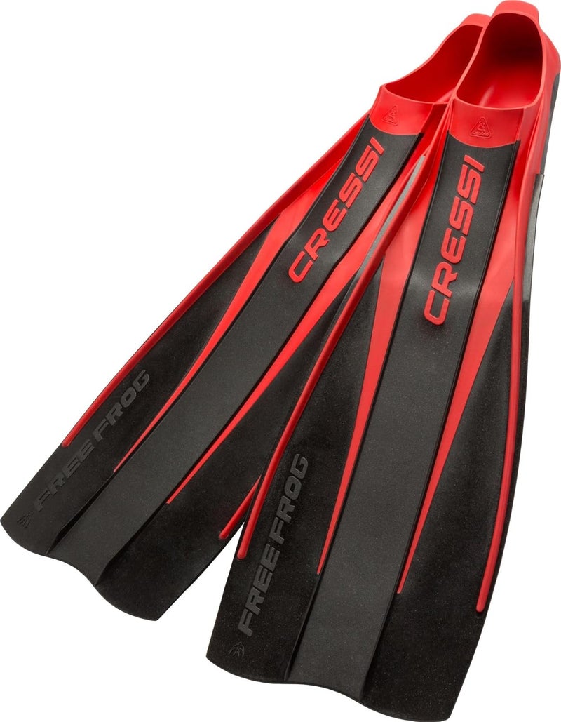 Cressi Free Frog Fins Black/Red - Image 5