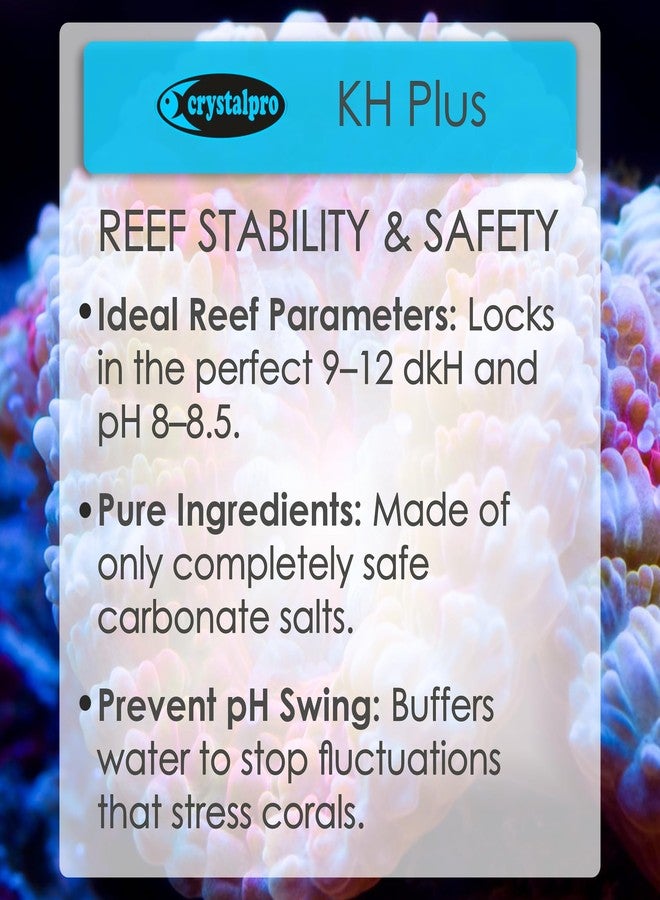 Crystalpro KH Plus - Carbonate kH and pH Buffer 16.9 Oz - Image 2