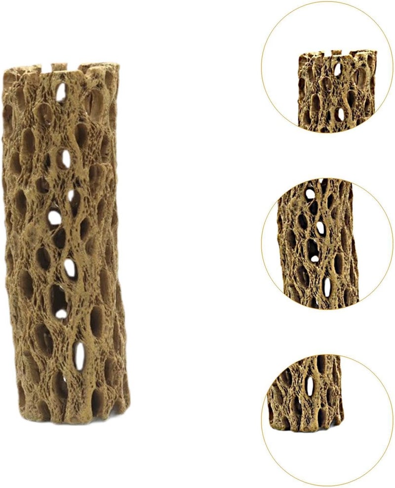 Fish Shrimp Shelter Resin Betta Fish Tunnel for Pet Hide Aquarium Decoration - Image 1