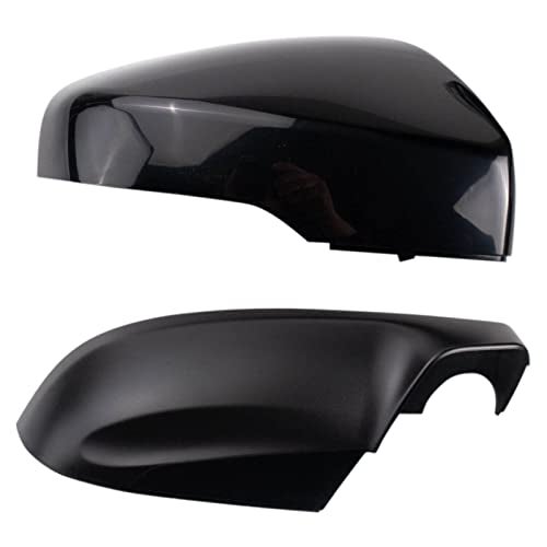 TRQ Passenger Side Power Heated Mirror Smooth Black Manual Fold Turn Signal Compatible with 2019-2020 Subaru Forester SU1321168 - Image 5