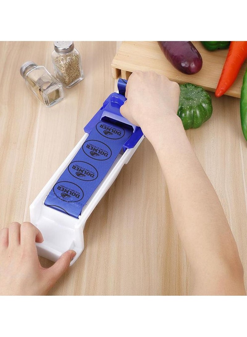 DOLMER أداة لف الأوراق، لفافات اللحوم والخضروات، لفافات العنب المحشوة، آلة لفافات الدولمر، ملحقات المطبخ - Image 3