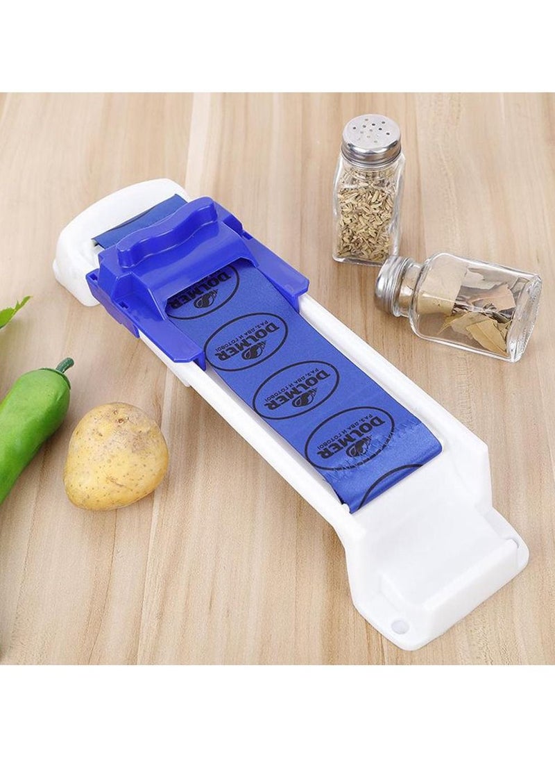 DOLMER أداة لف الأوراق، لفافات اللحوم والخضروات، لفافات العنب المحشوة، آلة لفافات الدولمر، ملحقات المطبخ - Image 2