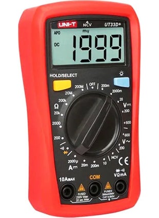 UNI-T UT33D+ Digital Multimeter  - Image 1