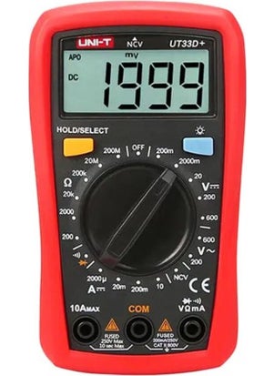 UNI-T UT33D+ Digital Multimeter  - Image 3