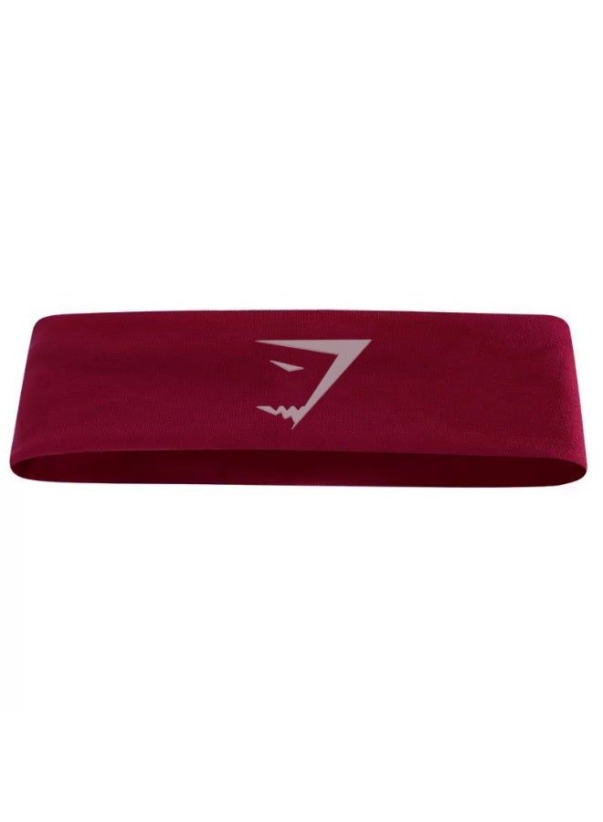 جيمشارك Sports performance headband - moisture wicking fabric hair accessory with gym, yoga, and daily styling logos - Image 2