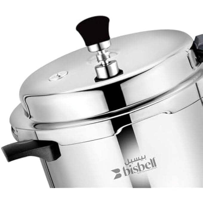 Bisbell Premium Stainless Steel Pressure Cooker 3L Induction Compatible 45Mm Thick BaseBb2096 - Image 2