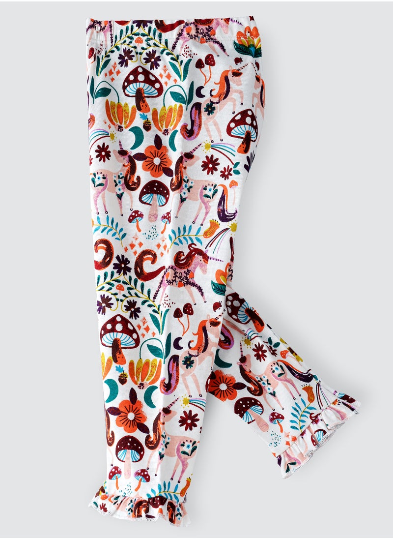 Jelliene Girls All Over Printed Knit Sweat Pants, Soft and Comfortable Sweatpants for Girls  - Image 3