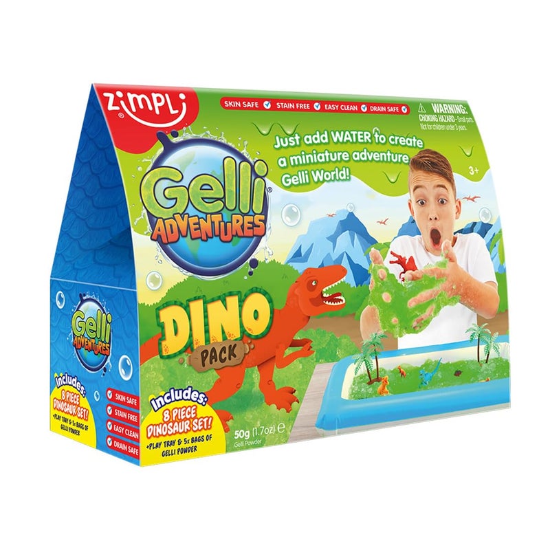 Zimpli Kids Gelli Baff Zimpli Kids Gelli World Dino Pack - Image 1