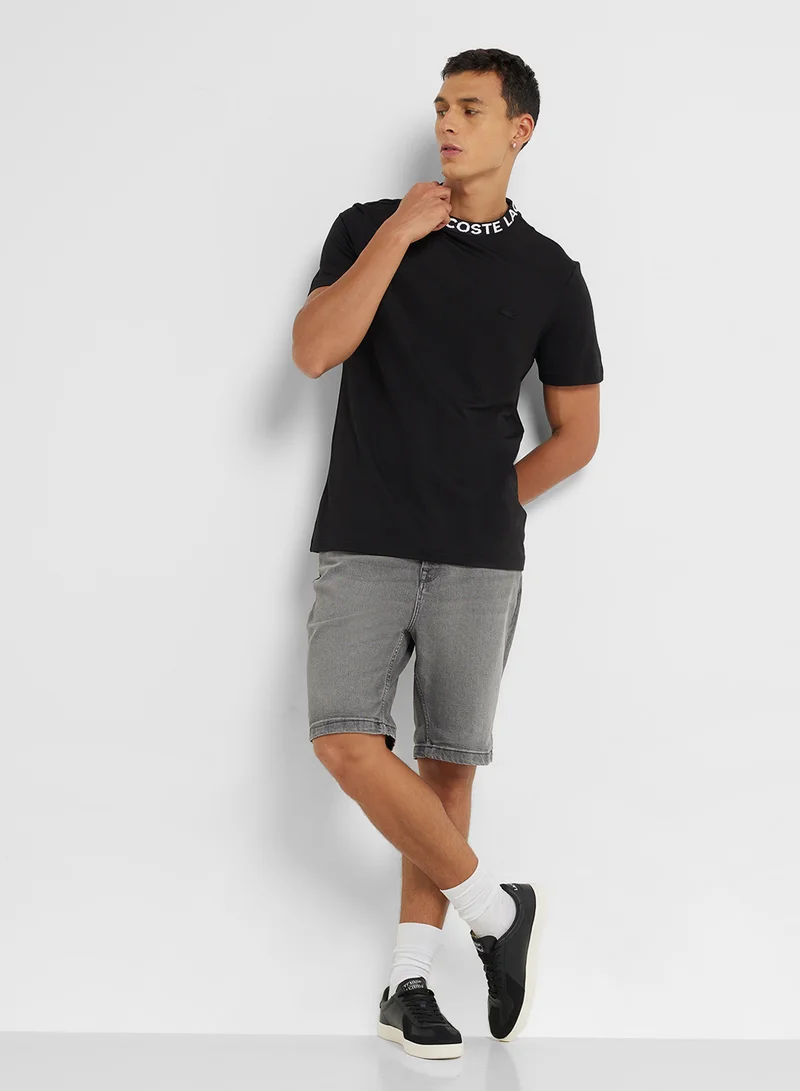 LACOSTE Essential Crew Neck T-Shirt