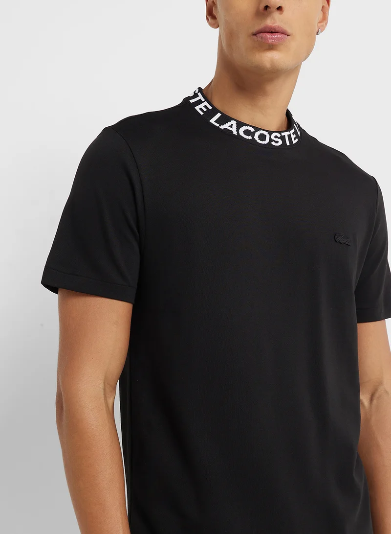 LACOSTE Essential Crew Neck T-Shirt