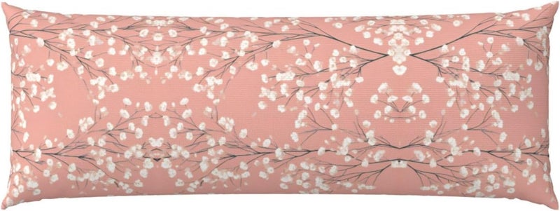 Baby's Breath Print Long Body Pillowcase 20x54in Stylish and Comfortable Pillow Cover for A Restful Sleep - Image 2