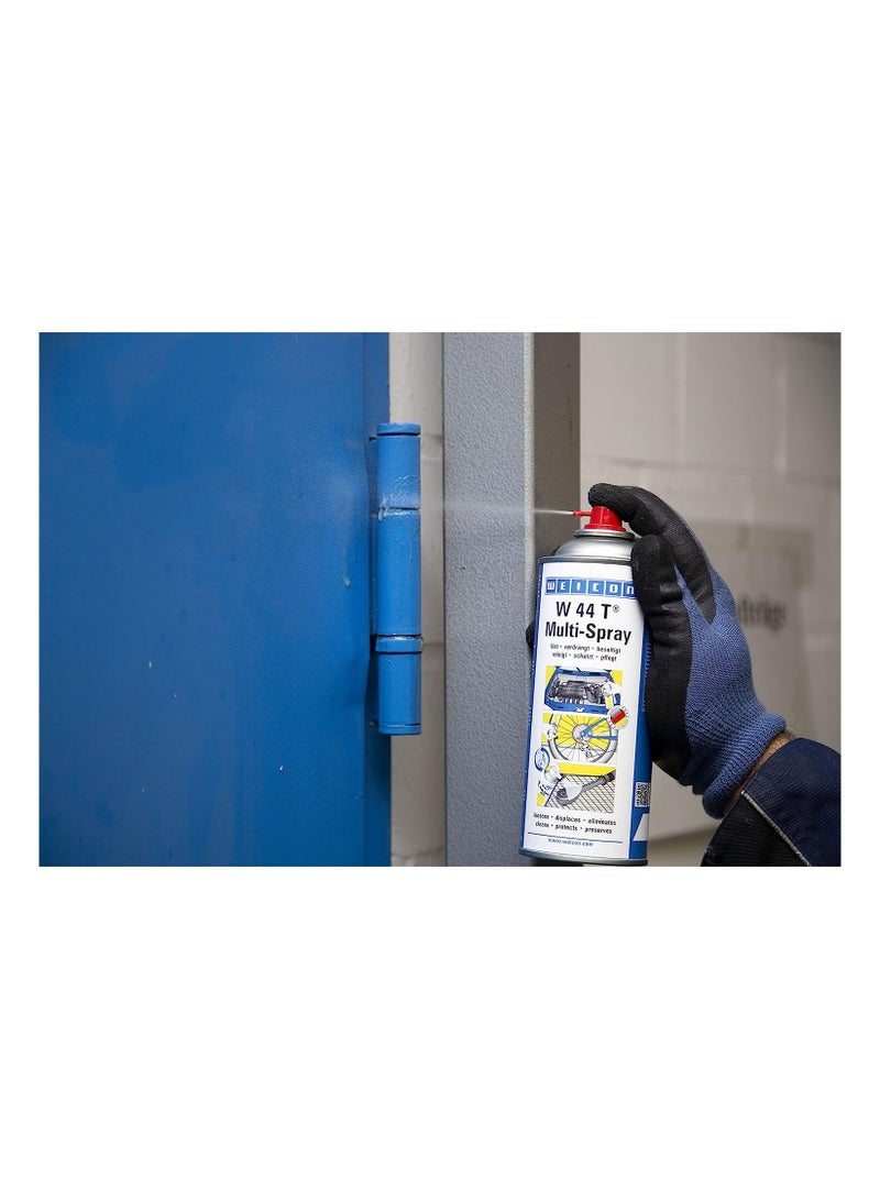 WEICON W 44 T Multi-Spray | 400 ml |  Multifunctional oil, creeping oil, starter spray, rust remover, chain spray I For Industry and household - Image 2