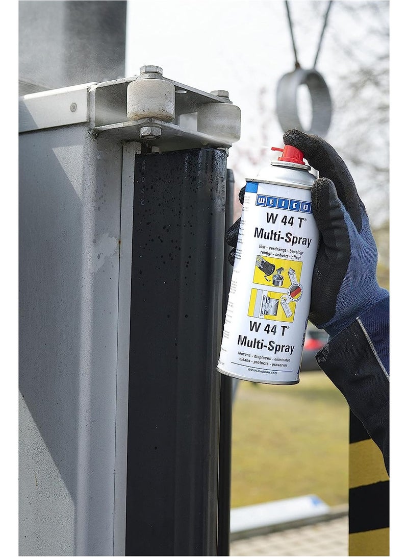 WEICON W 44 T Multi-Spray | 400 ml |  Multifunctional oil, creeping oil, starter spray, rust remover, chain spray I For Industry and household - Image 3
