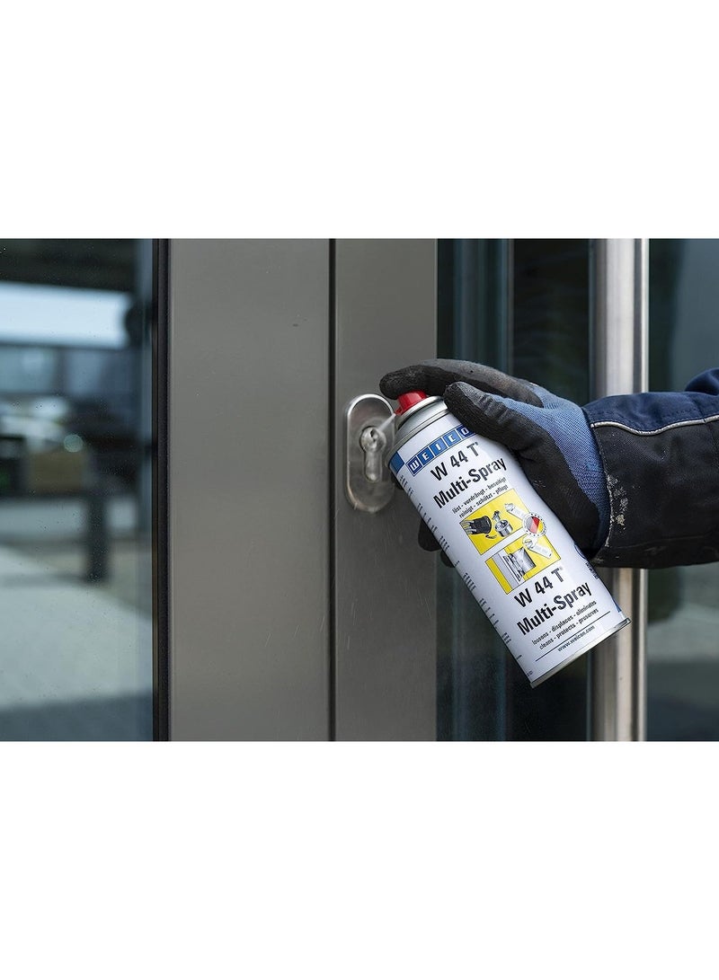 WEICON W 44 T Multi-Spray | 400 ml |  Multifunctional oil, creeping oil, starter spray, rust remover, chain spray I For Industry and household - Image 4