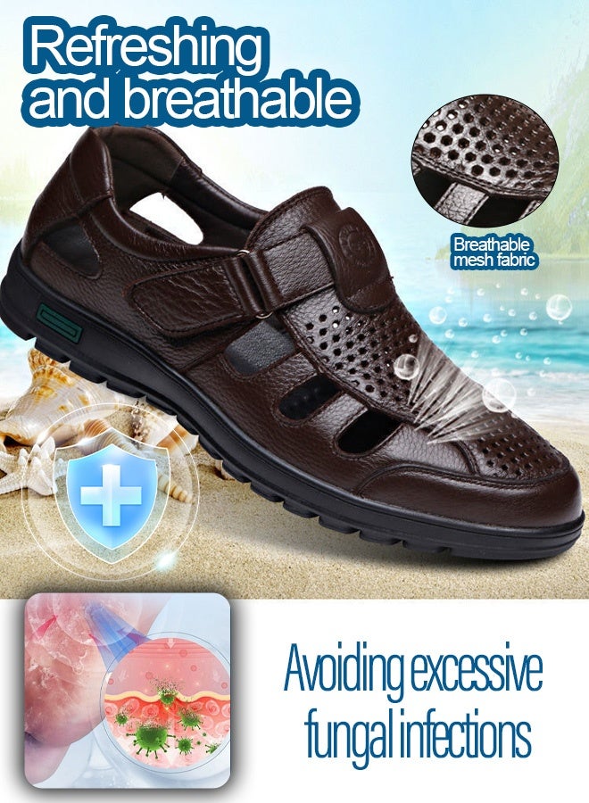 Men's summer shoes, fashionable and versatile men's shoes  - Image 2