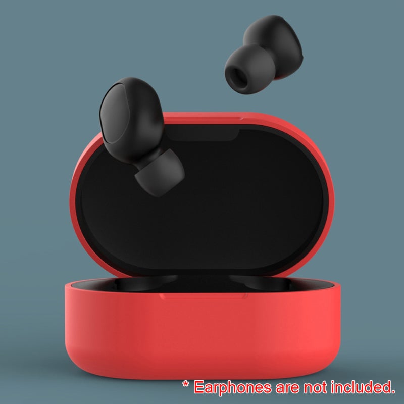 Wireless Earbuds Silicone Case: Shock Resistant Scratch Proof Lightweight Cover - Easy Access Charging Port Stylish Black for Headphone Protection - Image 3