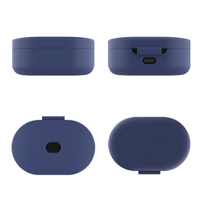 Wireless Earbuds Silicone Case: Shock Resistant Scratch Proof Lightweight Cover - Easy Access Charging Port Stylish Black for Headphone Protection - Image 2