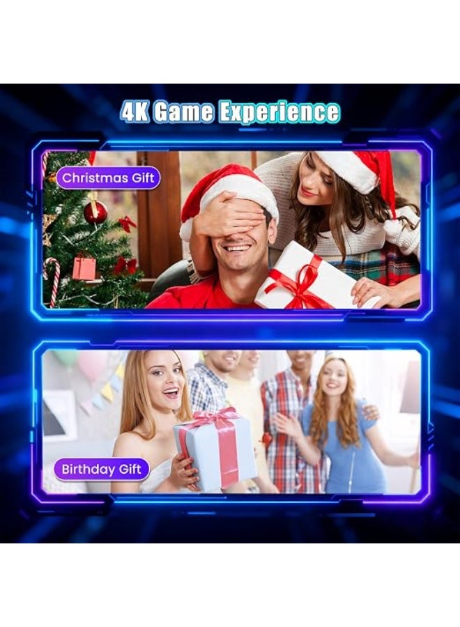 Wireless Retro Gaming Console, 4K HDMI TV Stick, 20,000+ Classic Games, 23 Emulators, Dual Wireless Controllers, 64GB Storage - Image 3