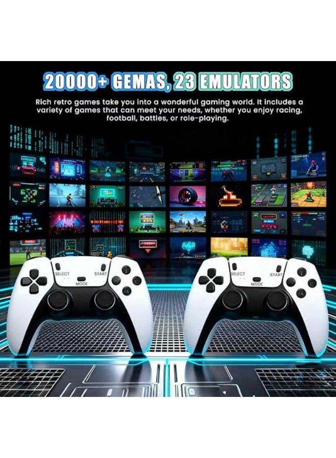 Wireless Retro Gaming Console, 4K HDMI TV Stick, 20,000+ Classic Games, 23 Emulators, Dual Wireless Controllers, 64GB Storage - Image 5