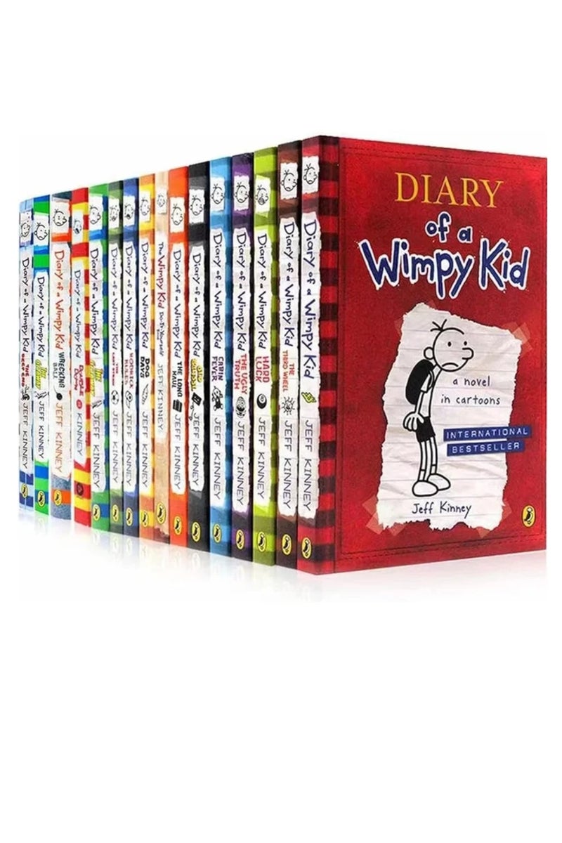 Diary of a Wimpy Kid 1-20 Books Complete wimpy Series Collection, 1-20 Books Paperback Edition
